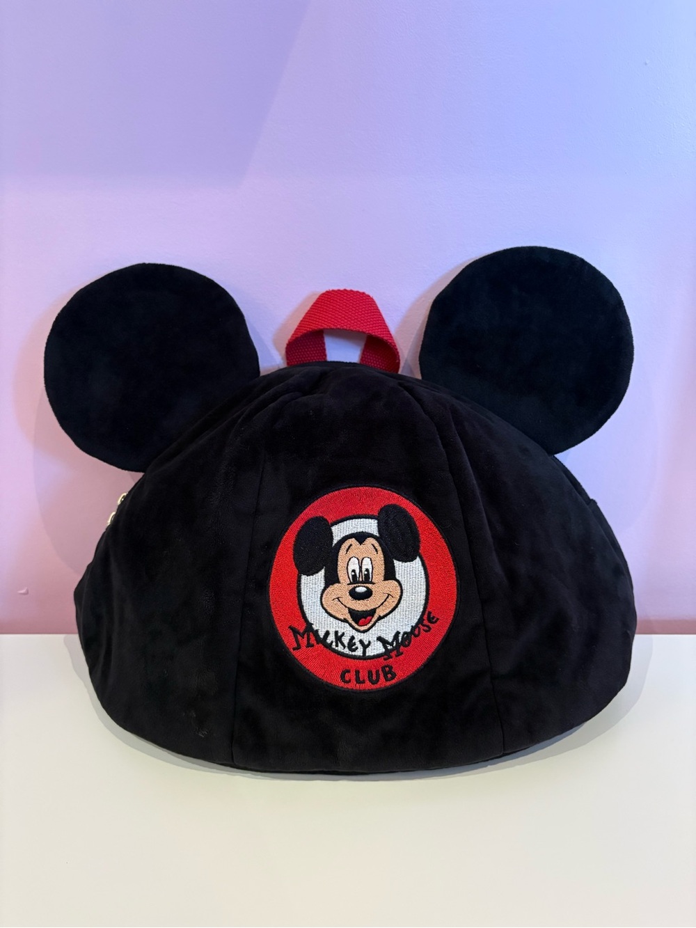 Disney Parks Mickey Mouse Mouseketeer Hat Backpack - Never Used ♥️🐭